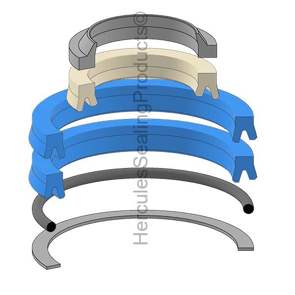Clark Lift Trucks - After Market Parts Hydraulic Cylinder Repair Kit- 4-1/2 X 6 1811158 - main
